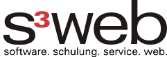Logo sweb s3web Webdesign